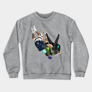 Skydiving with Friends Crewneck Sweatshirt